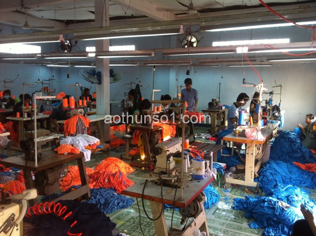 Khu sản xuất - áo Thun Asia - Công Ty TNHH May Thời Trang Asia